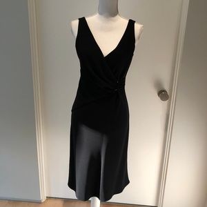 Worth Black Cocktail Dress